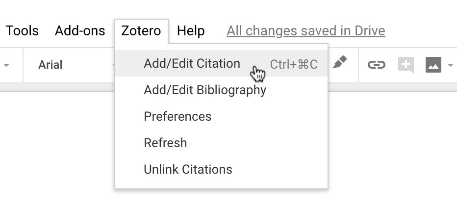 edit a citation in work for a mac